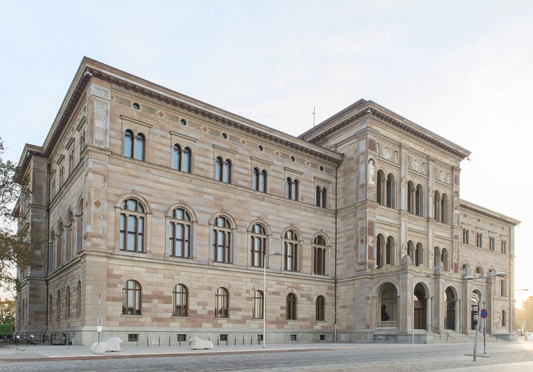 Exterior view of the National Museum.