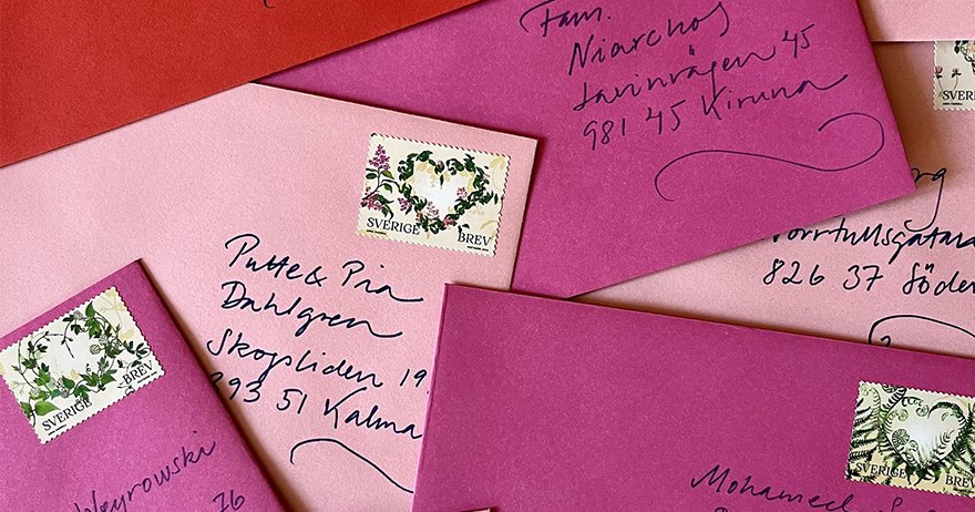Postmuseum in Kungsträdgården – writing station and pop-up shop during the Golden Wedding celebrations