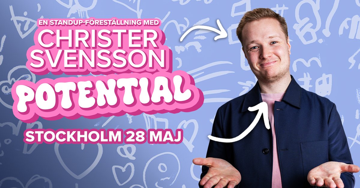 Potential - Stand up with Christer Svensson – Stockholm