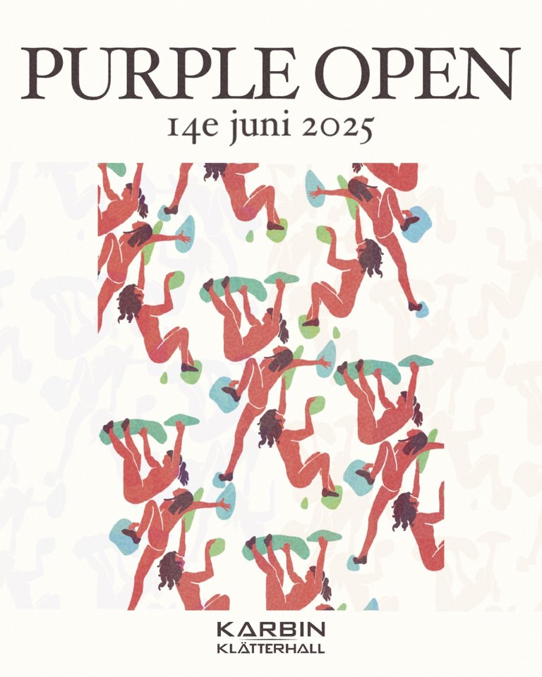 Purple open - A climbing event for women by women