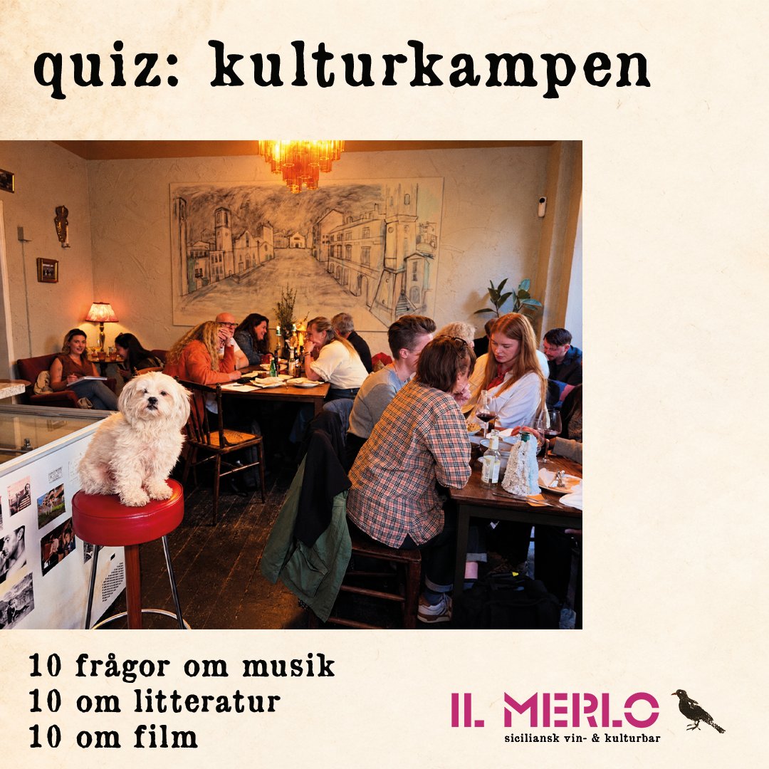 Quiz at Il Merlo – Sicilian wine & culture bar