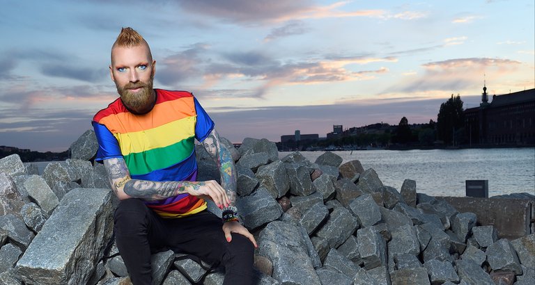 Swedish opera-singer Rikard Söderberg.