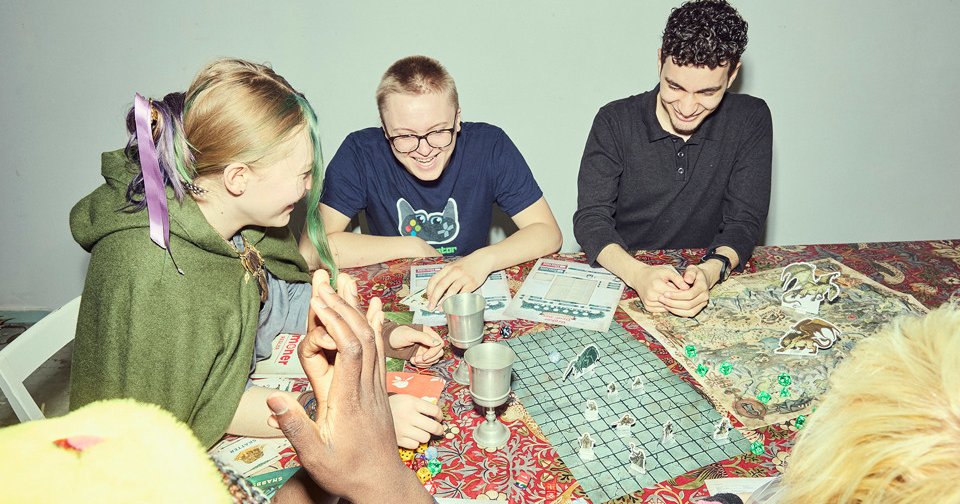 Role-playing games during the autumn break