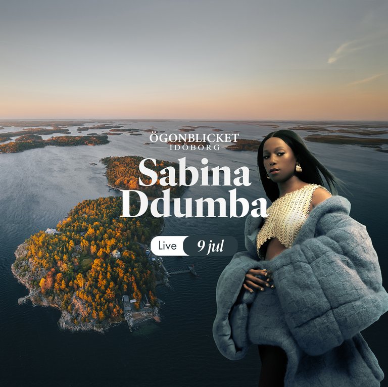 Sabina Ddumba Live on Idöborg