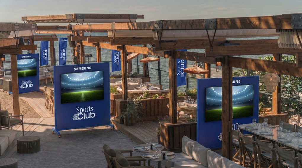 Samsung Opens Sports Bar During World Cup