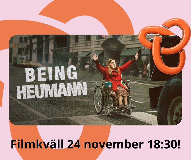 Heumann woman in wheelchair, movie poster.