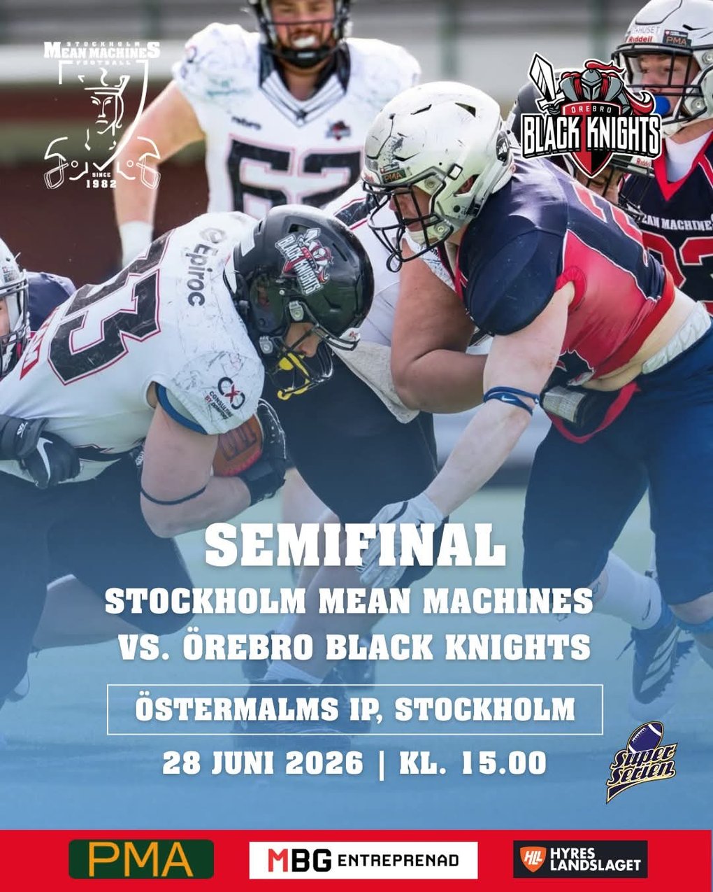 SemiFinal Stockholm Mean Machines  Vs Örebro Knights