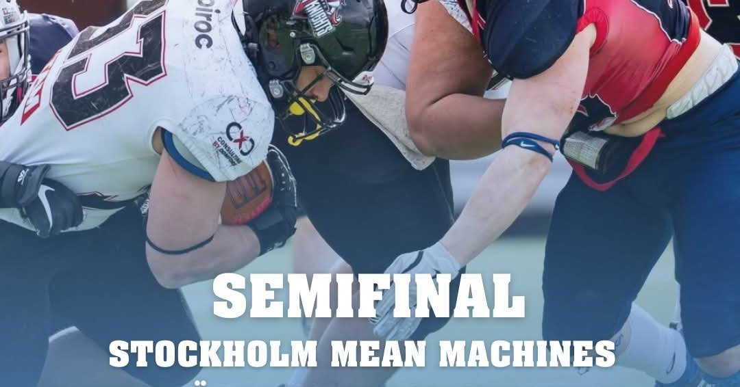 Semifinal Stockholm Mean Machines vs Örebro Black Nights