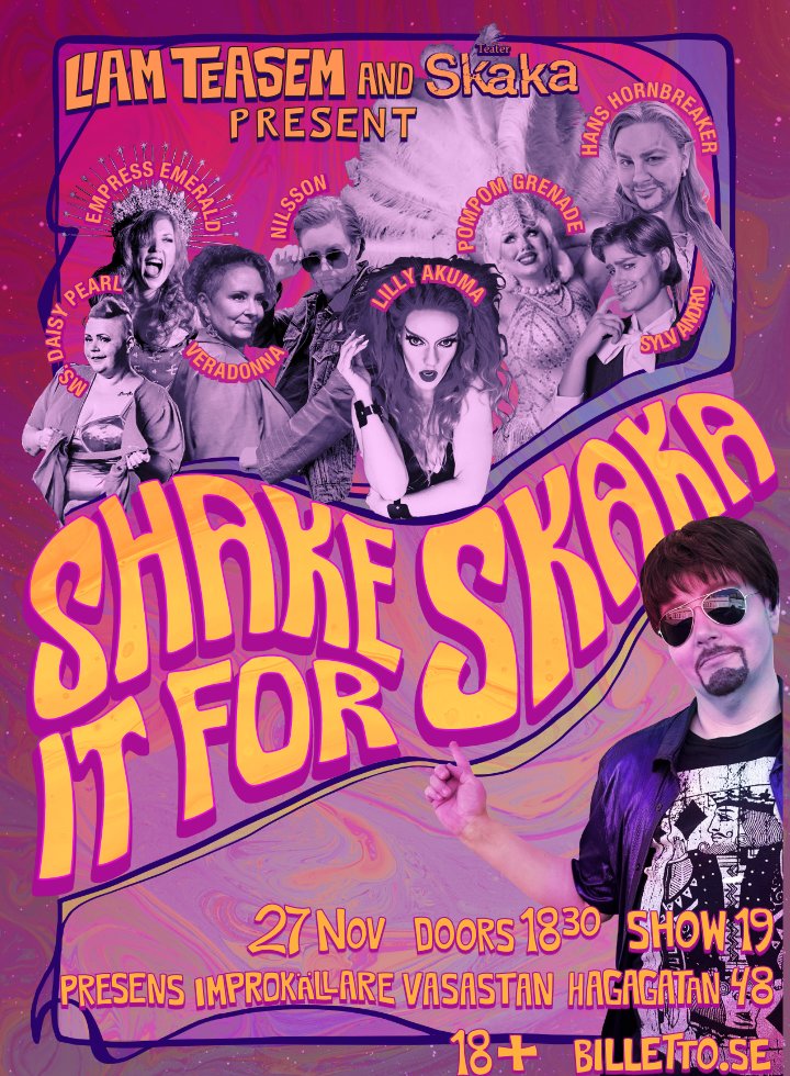 Shake It For Skaka: A Drag and Burlesque Benefit Spectacular!