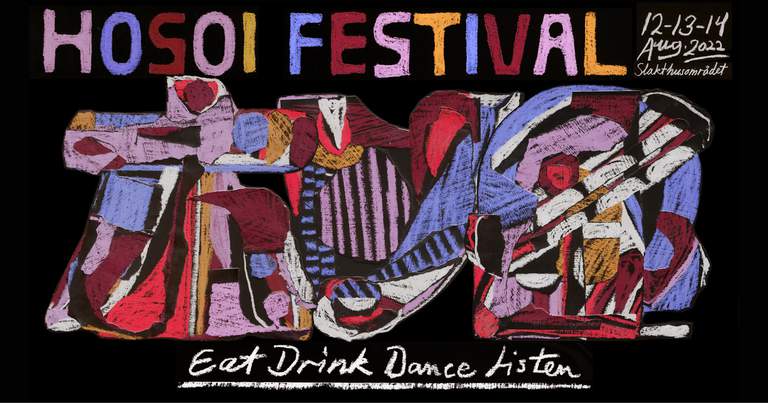 An abstract picture and the information about the event.