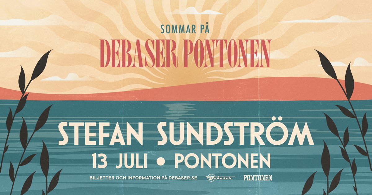 Stefan Sundström – Sommar på Pontonen – Stockholm
