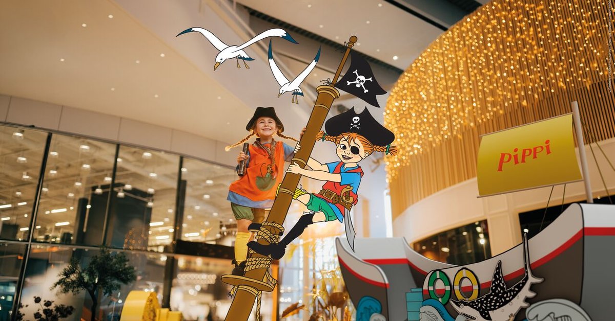 Pippi Longstocking’s world at Livli Shopping Mall