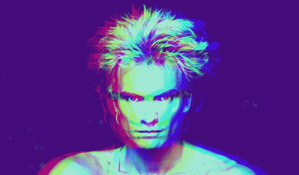 Portrait of Sting.