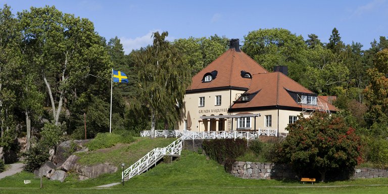 Grinda Wärdshus at Grinda, an island in the Stockholm archipelago.