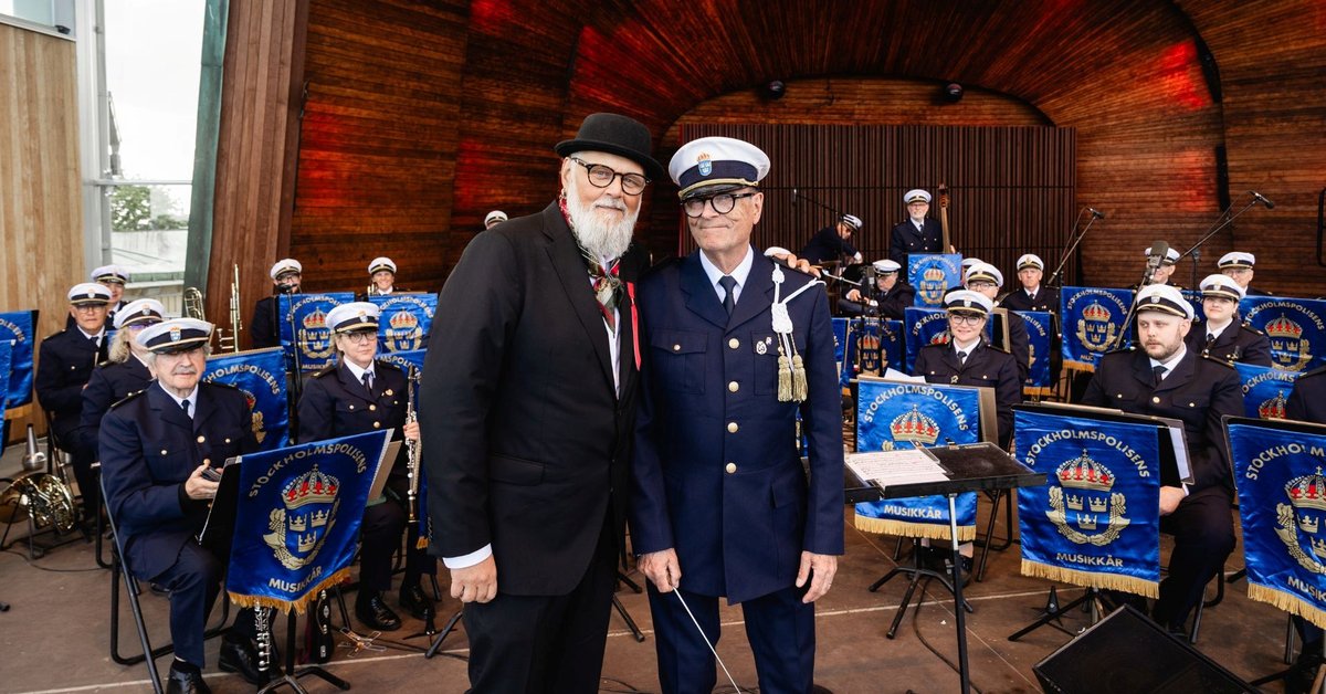 Stockholm Police Orchestra 90 year anniversary concert with Peter Hallström