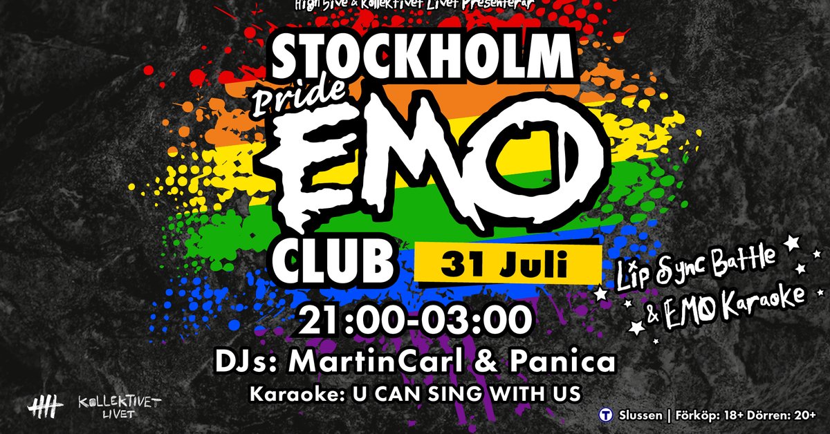 Stockholm Pride EMO Club
