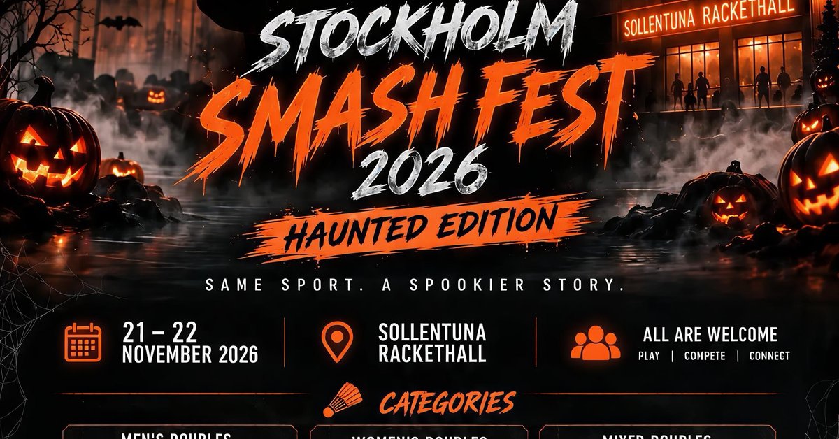 Stockholm Smash Fest 2026 - Haunted Edition