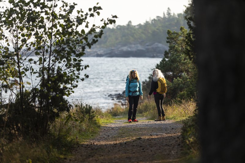 Hiking in the archipelago
