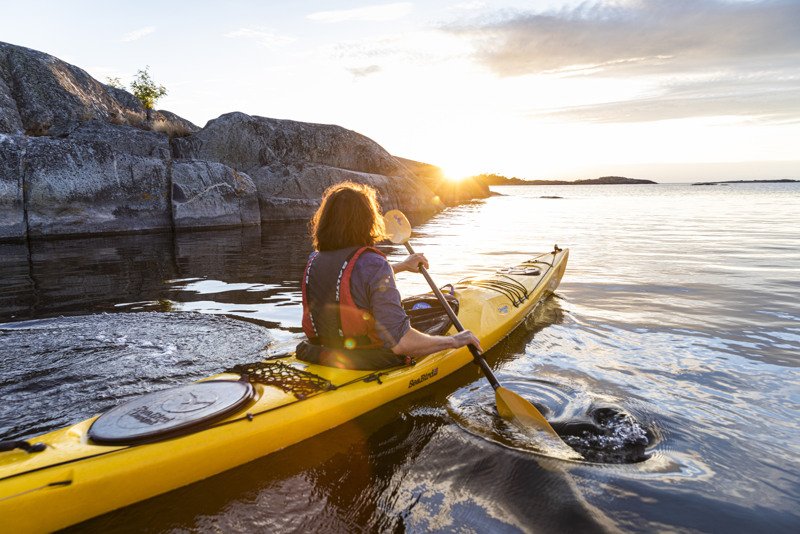 Kayaking in the archipelago
