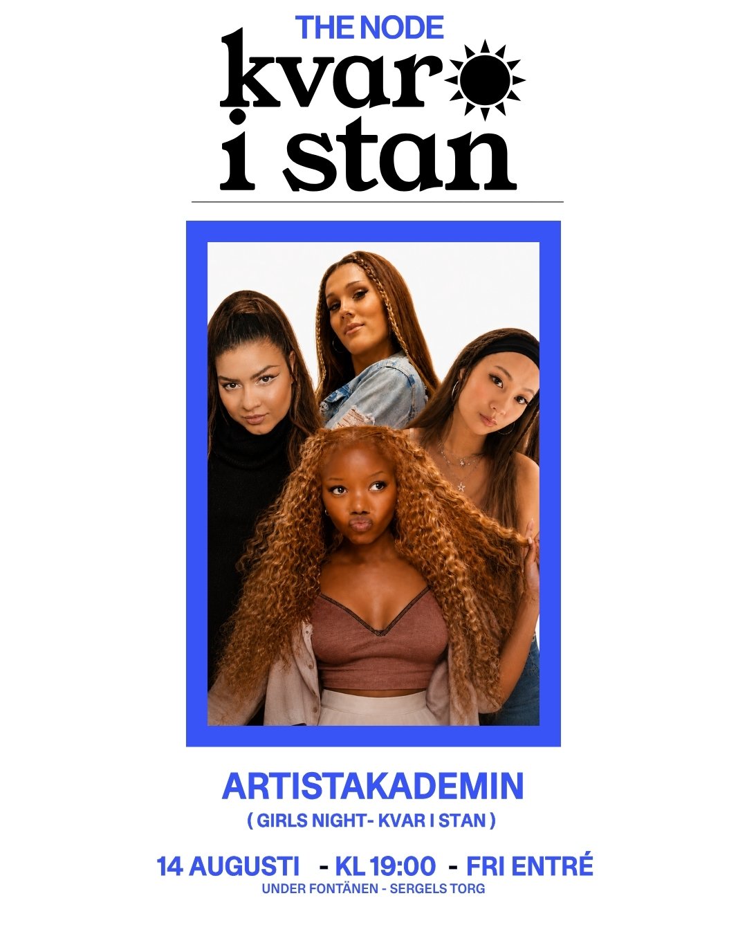 Summer in the city @the Node: Girls Night with Artistakademin