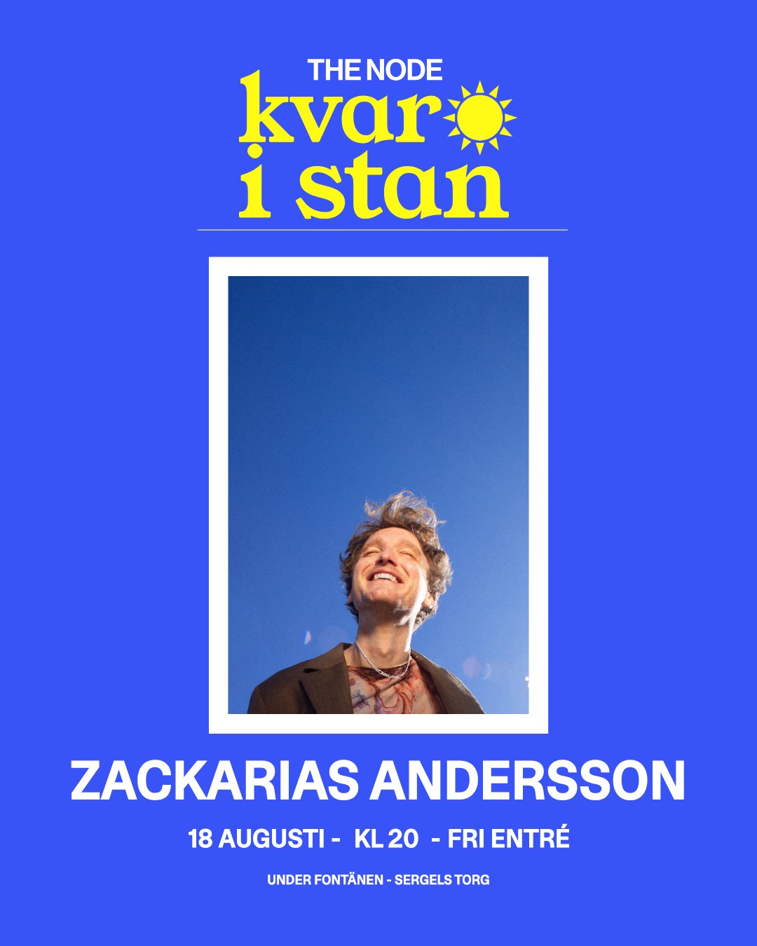 Summer in the city @the Node: Zacharias Andersson