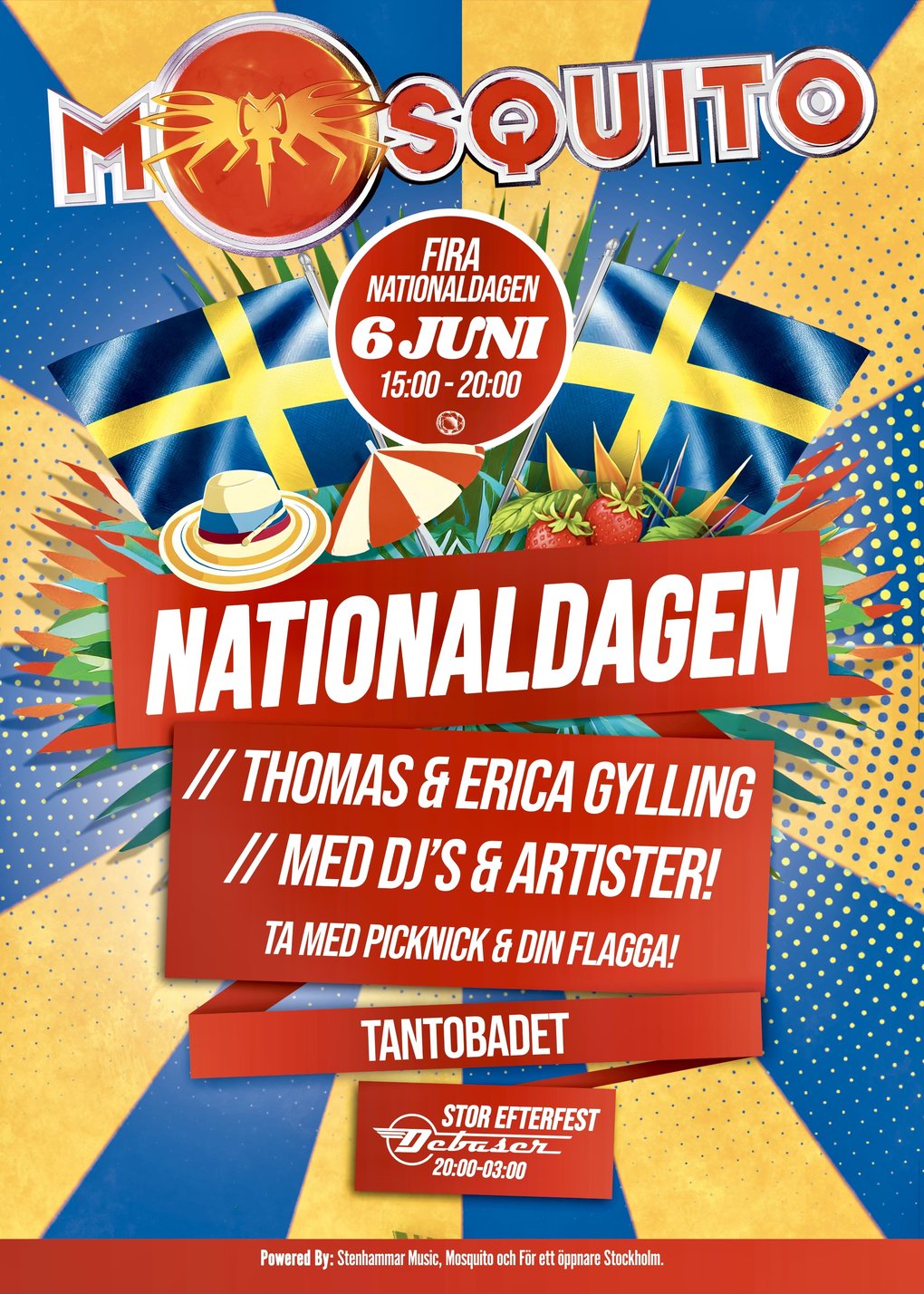 Swedish national day with Mosquito