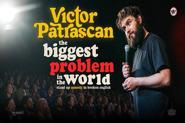 The biggest Problem in the world • Stockholm • Stand up Comedy in English with Victor Patrascan