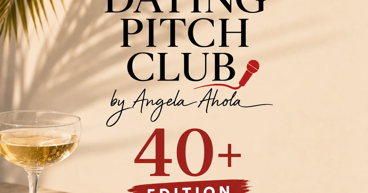 The Dating Pitch Club – 40+ Edition