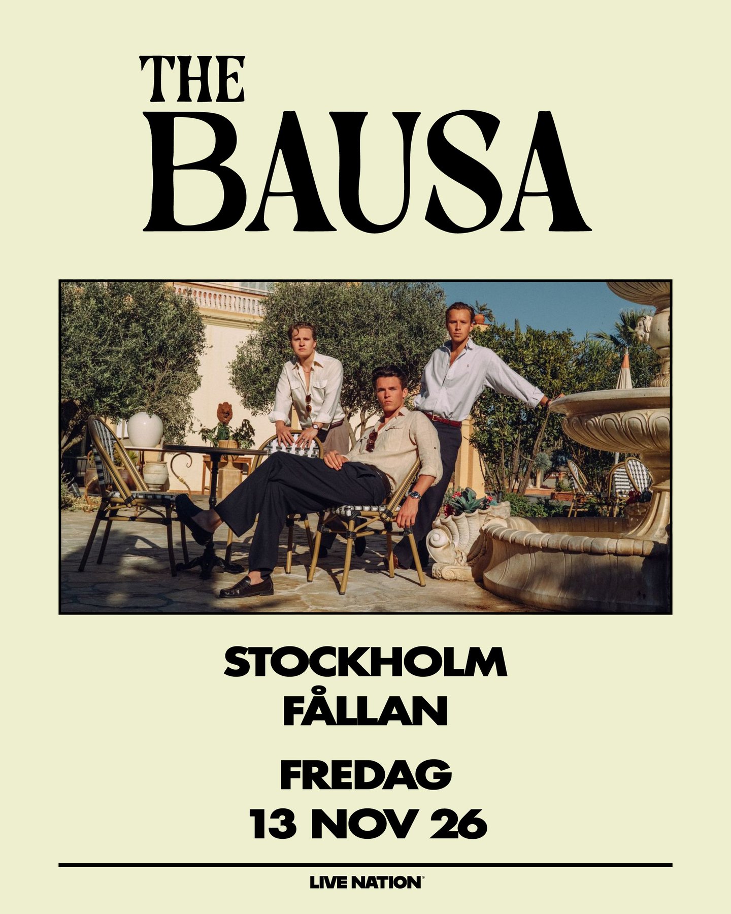 Norwegian trio The Bausa