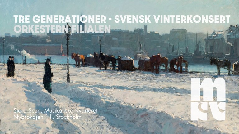 The orchestra Filialen: Three Generations – Swedish Winter Concert