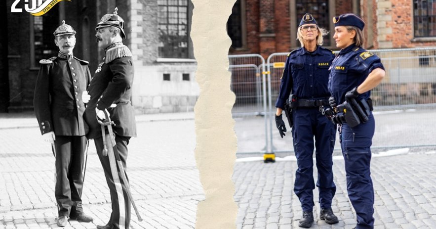 The police celebrate 250 years