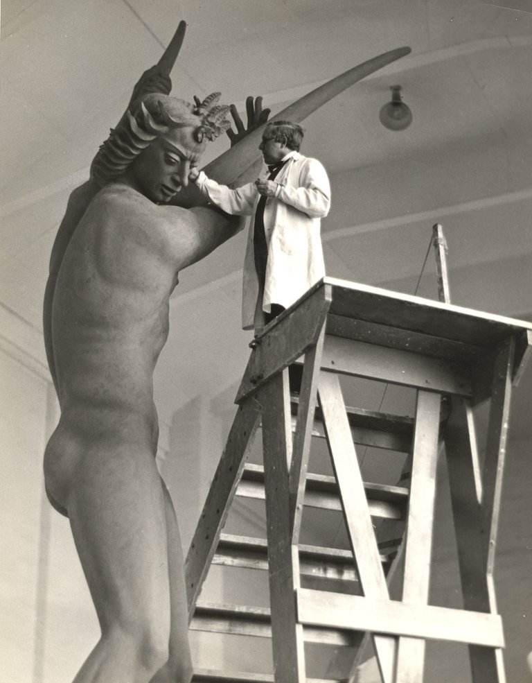 The sculptor Carl Milles 150