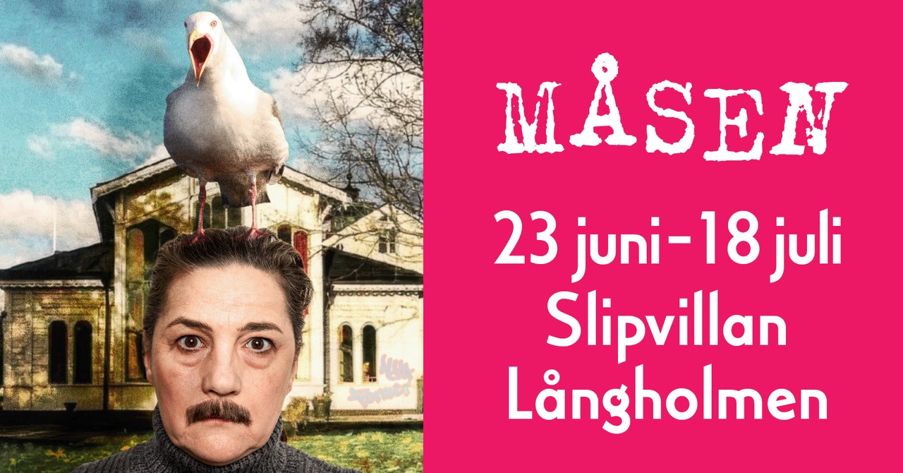 The Seagull by Anton Chekhov - summer theatre on Långholmen