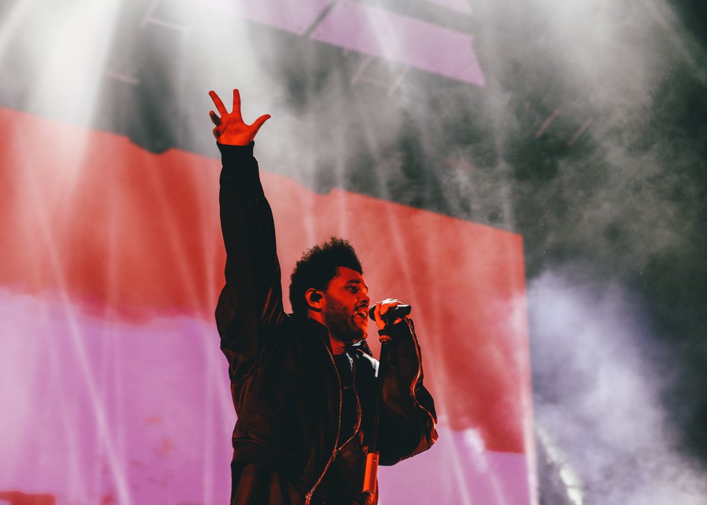 The Weeknd concert