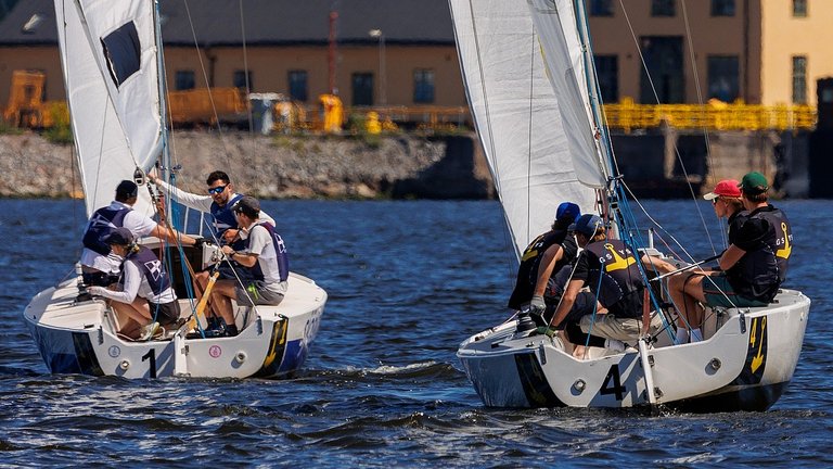 Top Tier Team Racing Regatta in the Heart of Stockholm