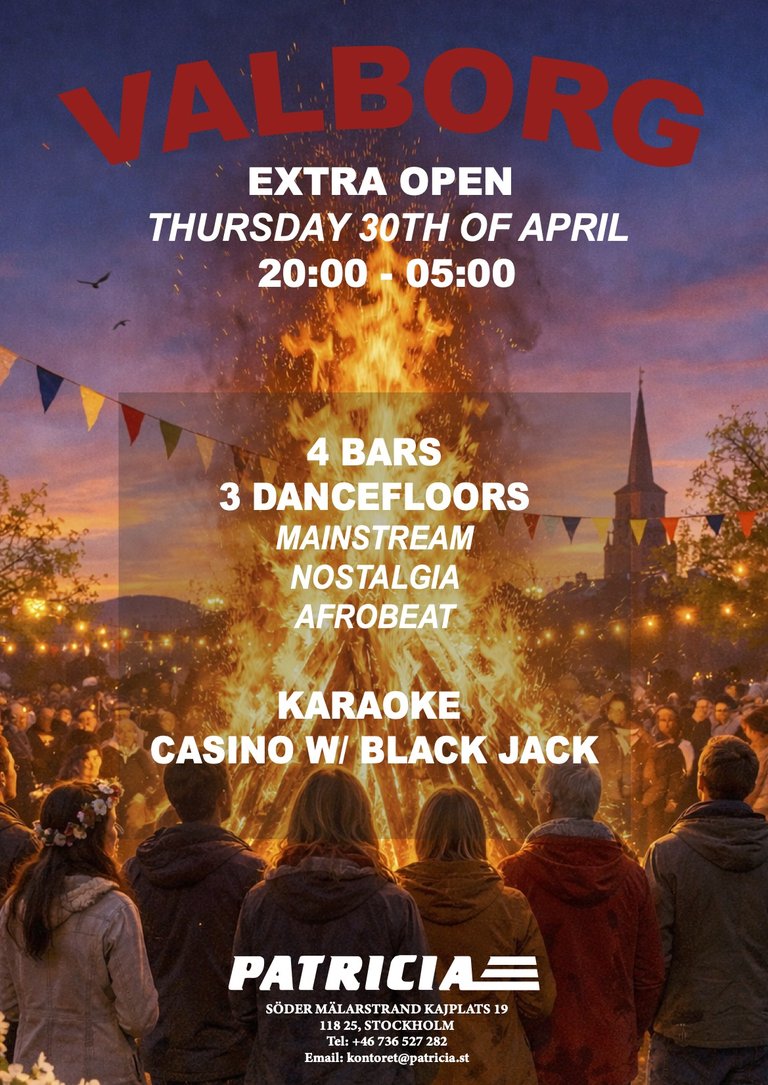 Valborg at Patricia!