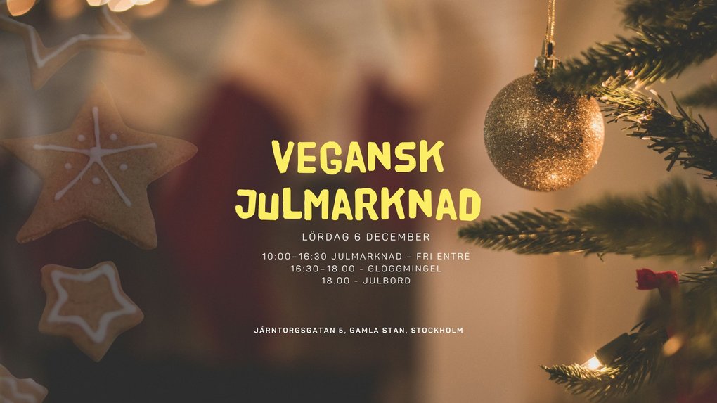 Vegan Christmas market