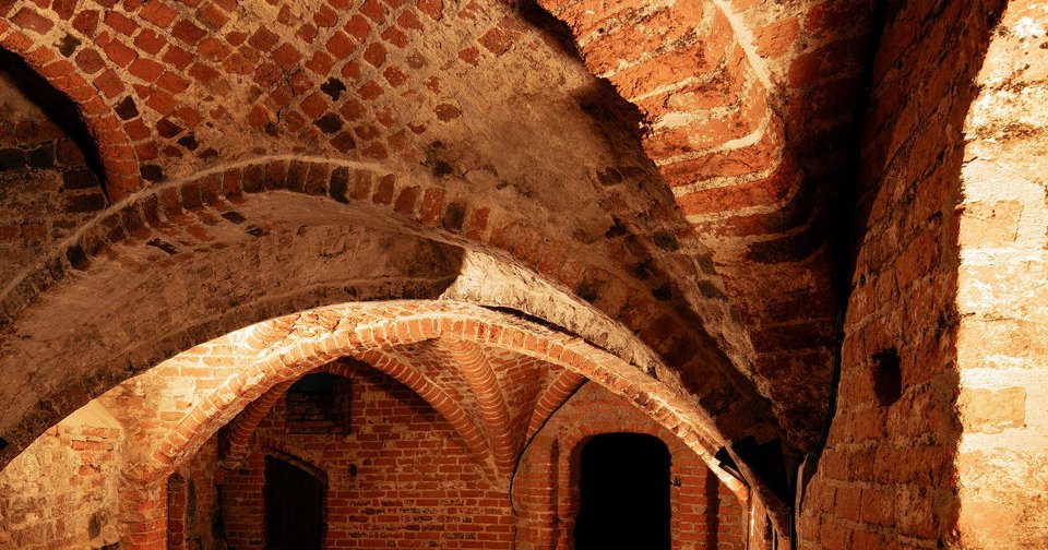 View of the Black Friars Monastery's shelter – Stockholm