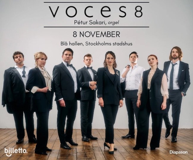 VOCES8 & Pétur Sakari