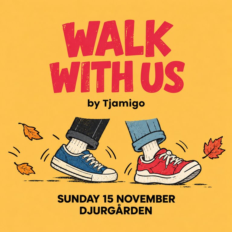 Walk With Us Vintage Autumn Poster.png