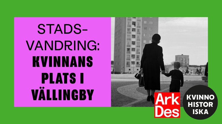 Walking tour: A woman's place in Vällingby – the dream of the modern city