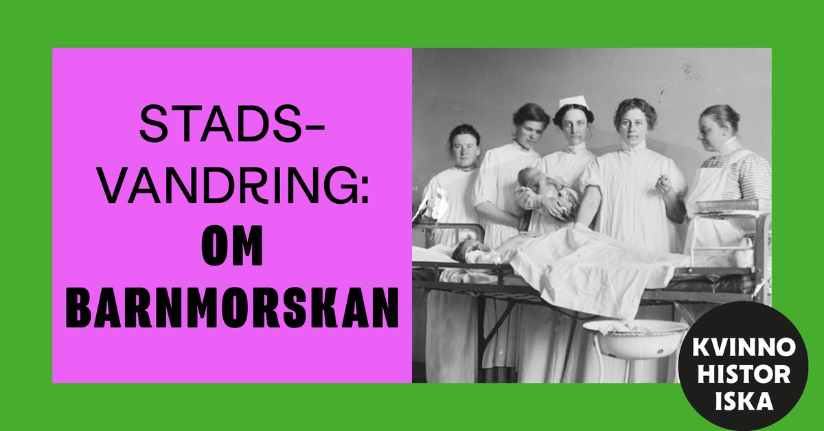 Walking tour: About the midwife – Stockholm