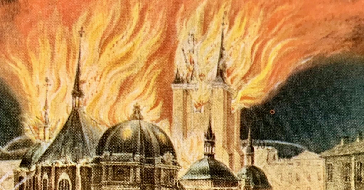 Walking tour-historical fires in Stockholm