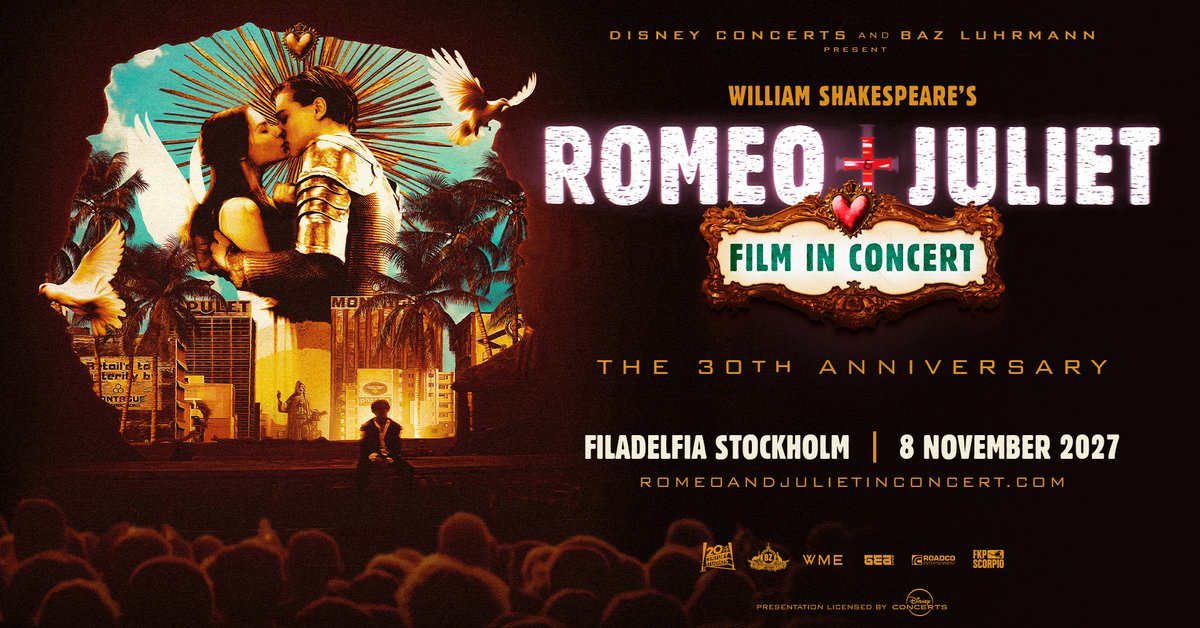 William Shakespeare’s Romeo + Juliet Film in Concert