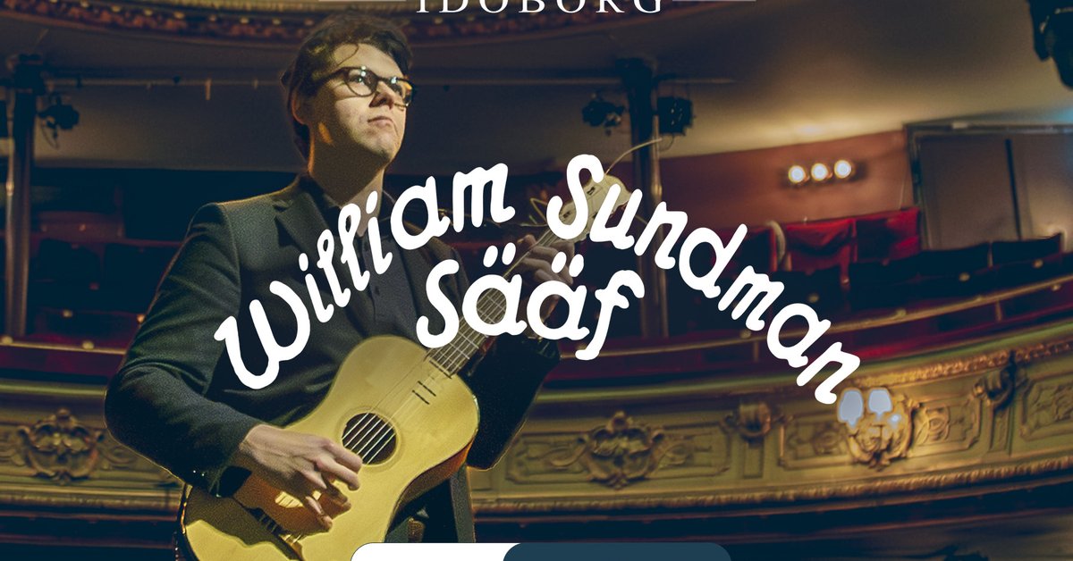 William Sundman Sääf Live on Idöborg