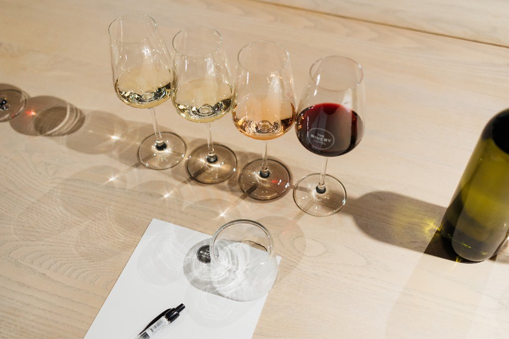 Wine tastings at The Winery Hotel
