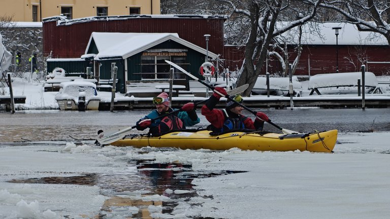 Winter City Kayak Tour