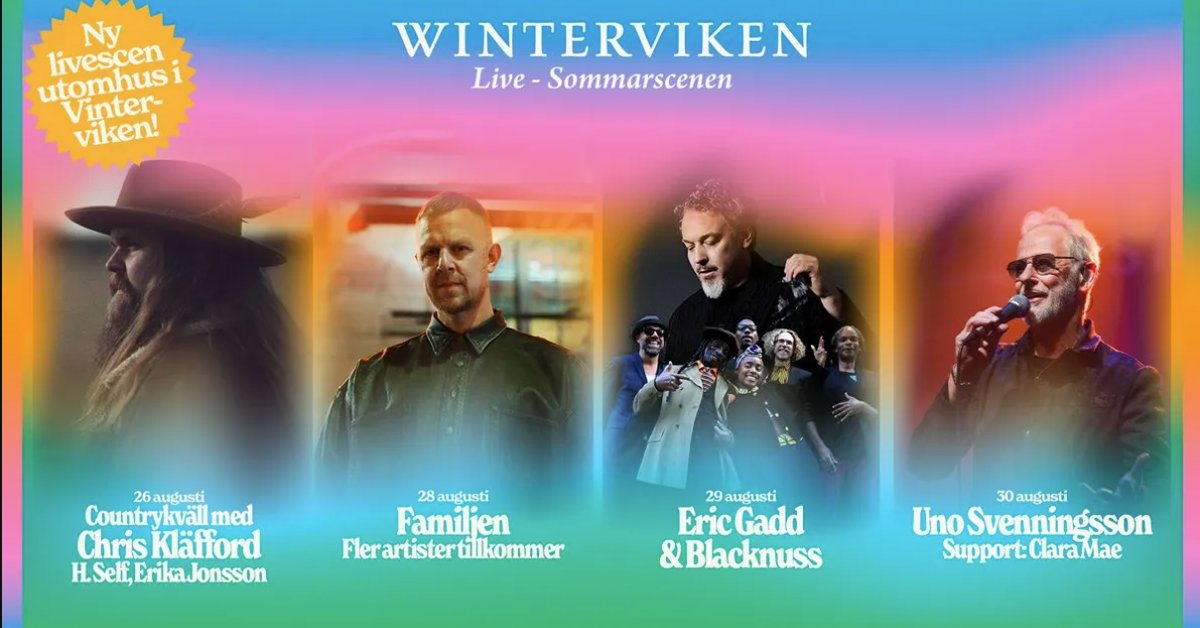 Winterviken Live – Summer Scene