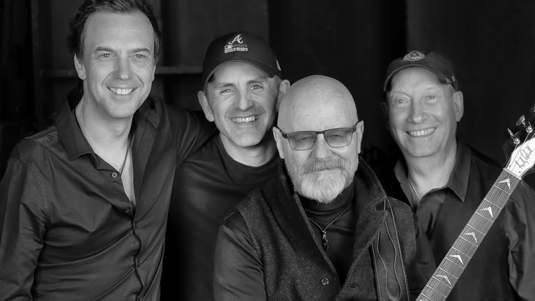 The Four members of Wishbone Ash.